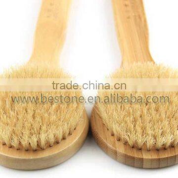 Custom Bamboo Bristle Massager Bath Brush photo-5