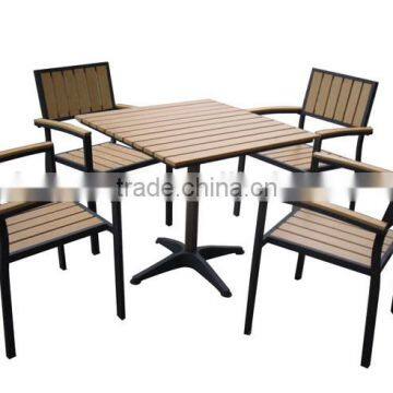 Polywood dining chairs for outdoor patio set restaurant furniture AW-922TC