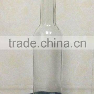 crystal glass bottle for alcohol glass pudding bottle water glass bottle
