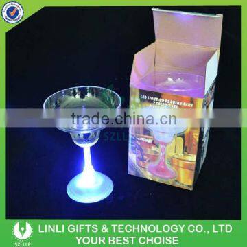 300ml Plastic Led Flashing Light Margarita Cup