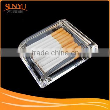 Professional manufacture clear Acrylic Cigar Display With Customized Logo