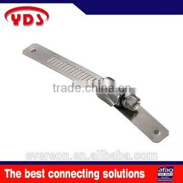 Stainless Steel Worm Drive Pipe Clamp Chimney Terminal Connector photo-4