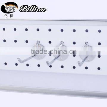 Plastic display pegboard hooks for display stand