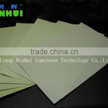 glow in the dark vinyl/photoluminescent vinyl/strontium aluminate film