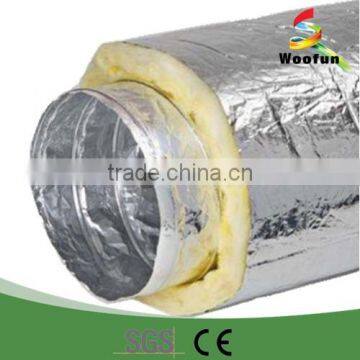 High performance flexible duct for insulation work