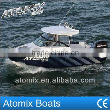 6m Fiberglass Hard Top Motor Boat With Outboard Engine (600 Hard Top Convertible) photo-2