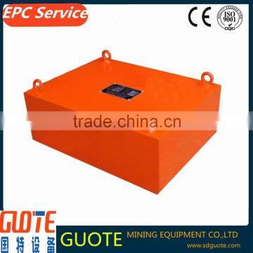 mineral processing Series RCYB Suspension Permanent iron separator for Feeding chute