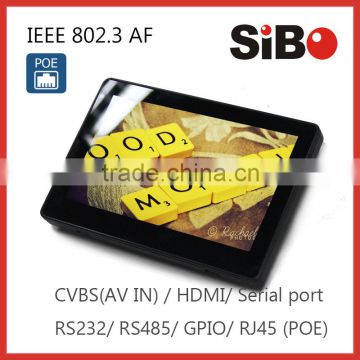 Home Automation Android Tablet PC With RJ45 POE Temperature Sensor