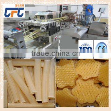 Crispy Extruded Fry Wheat Corn Flour Pellet 3D Snacks production line