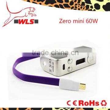 New products zero box mod newest relased zero mod eco- friend mod mini 60w
