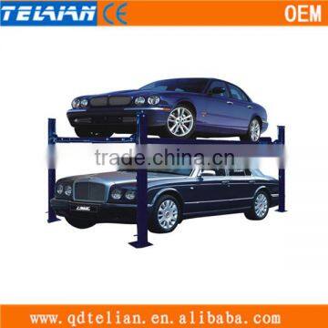 4 post double parking car lift, used car lift for sale, mini car lift