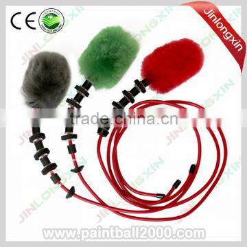 Wool Paintball Barrel Pull Through Squeegee