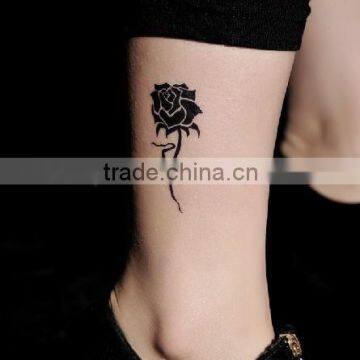 2015 New design hot sale non-toxic women leg tattoo sticker