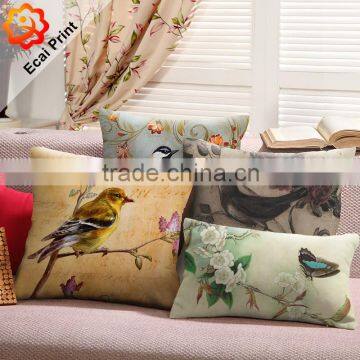 indoor polyester colors faleless heat transfer printed Cushion with photos