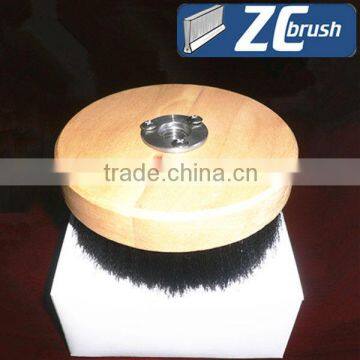 wooden top Round wooden brush