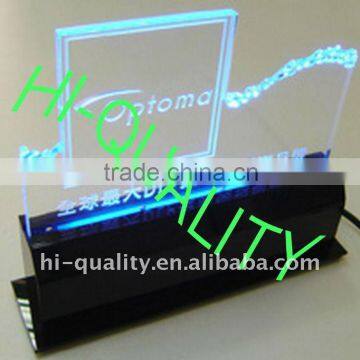 edge light Acrylic LED Sign