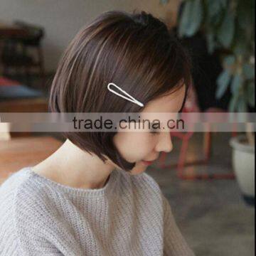 New Gold Silver Twinkle Crystal Rhinestone U Shape Hair Barrettes Hairpin Hair Accessories Jewelry For Women & Girls photo-3