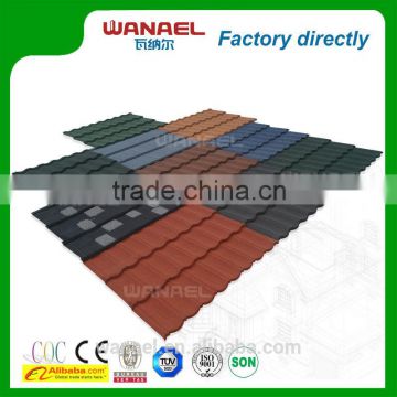 CE approved stone coated metal roof panel, french roof tile,new products on China market