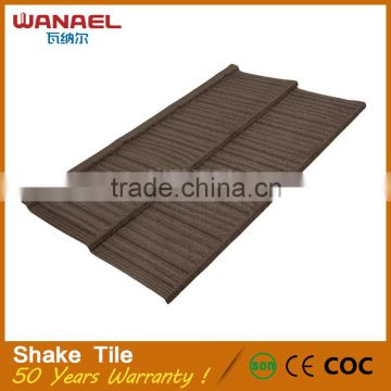 Used metal roofing Wanael Traditional Corrosion Resistance Metal Chinese Solar Polycarbonate Roof Tiles