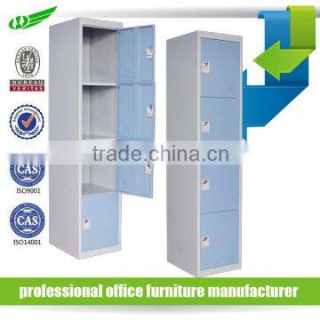 Office furniture cheap assembled 4 door storage locker/used metal cabinet for sale