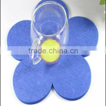 Felt Coasters, Five Petals