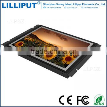 15Inch Led Display Panel Industrial Touch Monitor With Touchscreen Vga Dvi Input Appy To Kiosk/Pos Machine