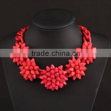 Best sell high quality bead necklace choker necklace fashion acrylic necklace