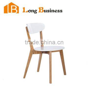 LB-AL5407 Northern Europe new style white lacquer dining chair, wholesale dining chair