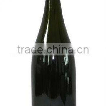 Champagne glass bottle