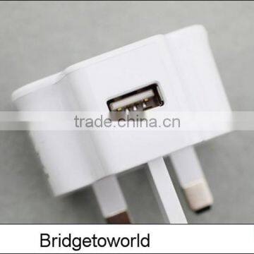 UK 3 Pin Plug Adapter for Samsung Mobile Phone photo-3