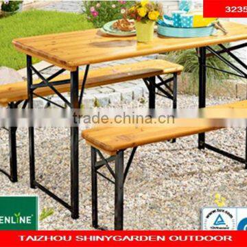 wooden beer table sets
