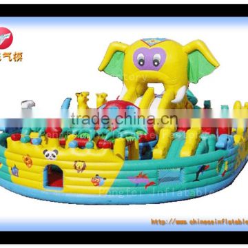 inflatable bouncy playground park for kids,inflatable amusement park