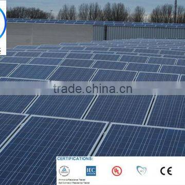 245w poly Solar modules with 60pcs 156*156 poly cells with CE, TUV, UL, CSA, MCS PV CYCLE