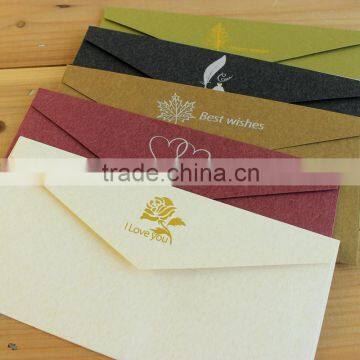 Custom Logo Printing Paper Envelopes Gift Envelope for Invitation Gift Card photo-2