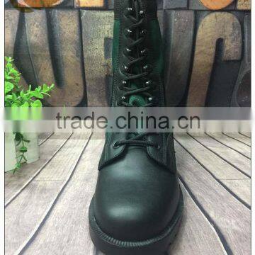 Yiwu Genuine Leather Waterproof Steel Toe Caps Military Army Boots photo-2