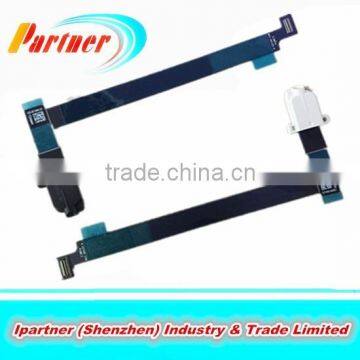 white black color audio jack flex cable original repair 12.9" For ipad pro