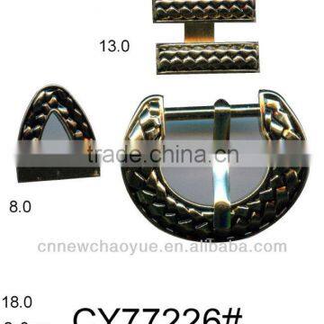 Belt Buckle for Leather Products With Metal Loop and Tip Clip photo-6