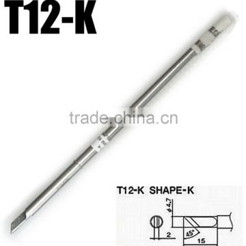 High quality of HAKKO Lead free T12 soldering tips/ Solder Iron Tips