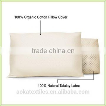 Natural Talalay Latex Pillow With Organic Cotton Cover