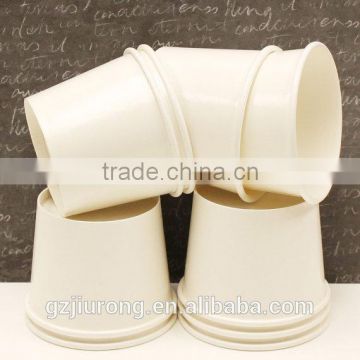 White Plain disposable paper cup for ice cream yogurt