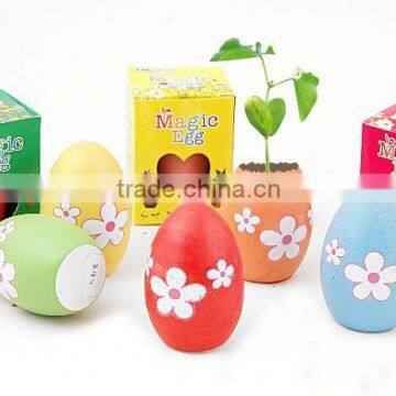 Ceramic Magic Eggs,children's Day Gift,egg Shaped Flower Pots. photo-5
