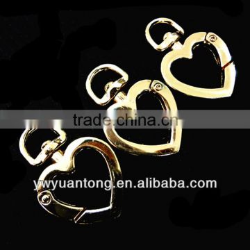 Fashion gold Zinc Alloy Key Chain Hook wholesale