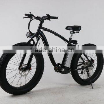 36v 350watt Brushless Motor Black Electronic Mountain Snow Bike photo-6