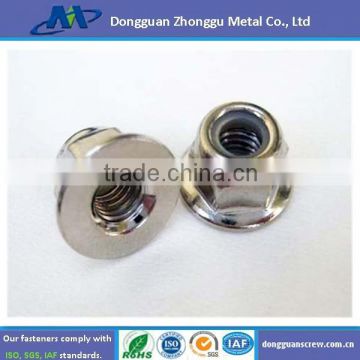 carbon steel m4 flange nuts