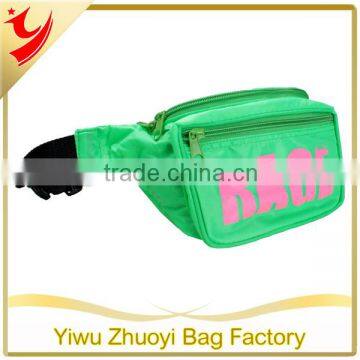 Waterproof Nylon Sports Waist Bag for Running Outdoor Sports