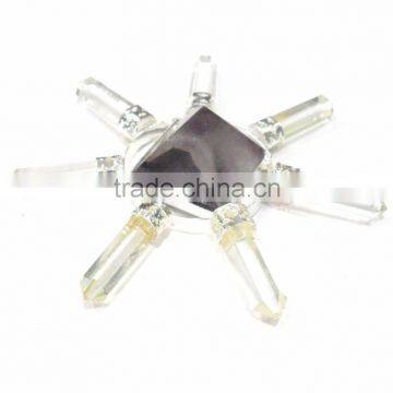 Wholesale Of Chakra Energy Generator : Amethyst Crystal 7 Point Energy Generator Tool