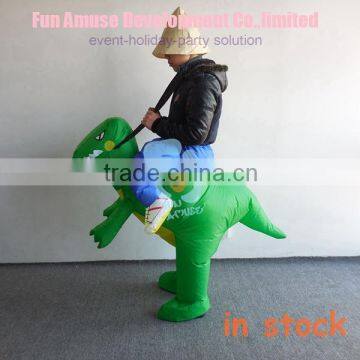 funny t-rex costume inflatable dinosaur costume in stock