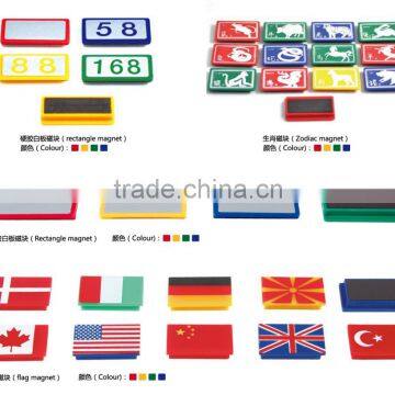 Heartedly Love Flag magnet With Ones Own Motherland Flag