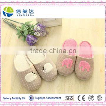 The Elephant Fluffy Slippers Female Plush Household Indoor Floor Cotton Slippers