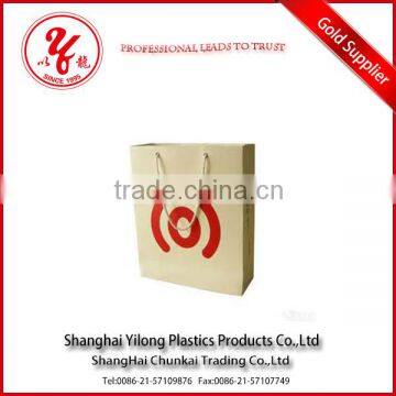 Accept custom print Fashionable Cheap kraft paper bag with window